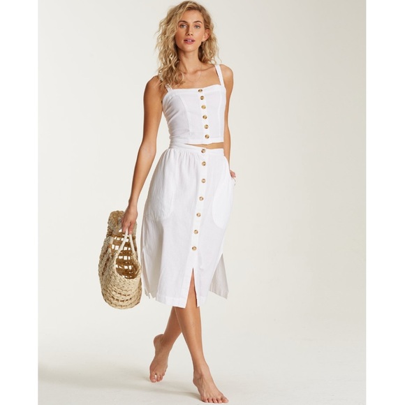 Billabong Dresses & Skirts - 🔥🔥BILLABONG - ALHAMBRA HIGH WAISTED MIDI SKIRT🔥